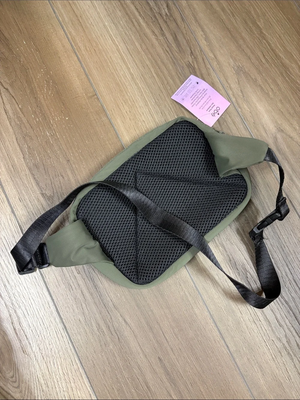 obé - Olive Green Belt Bag with Adjustable Strap